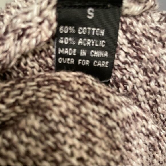 IZ Byer Knit Cardigan Sweater Open Front‎ 3/4 Sleeve Beige Brown Women's Small - Picture 5 of 5